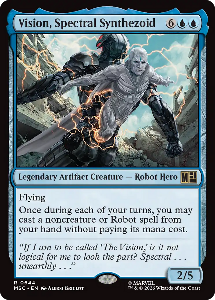 Vision, Spectral Synthezoid [Marvel Super Heroes Commander] | Good Games Morley