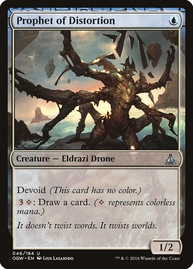Prophet of Distortion 46/184 (Oath of the Gatewatch)  - Foil | Good Games Morley