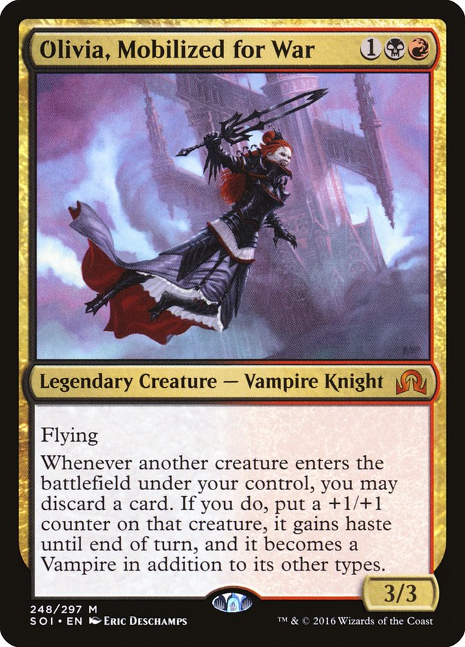 Olivia, Mobilized for War 248/297 (Shadows over Innistrad)  | Good Games Morley