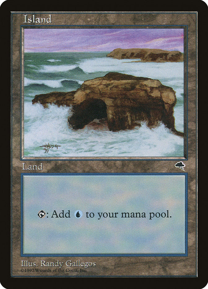 Island (Signature on Left) [Tempest] | Good Games Morley