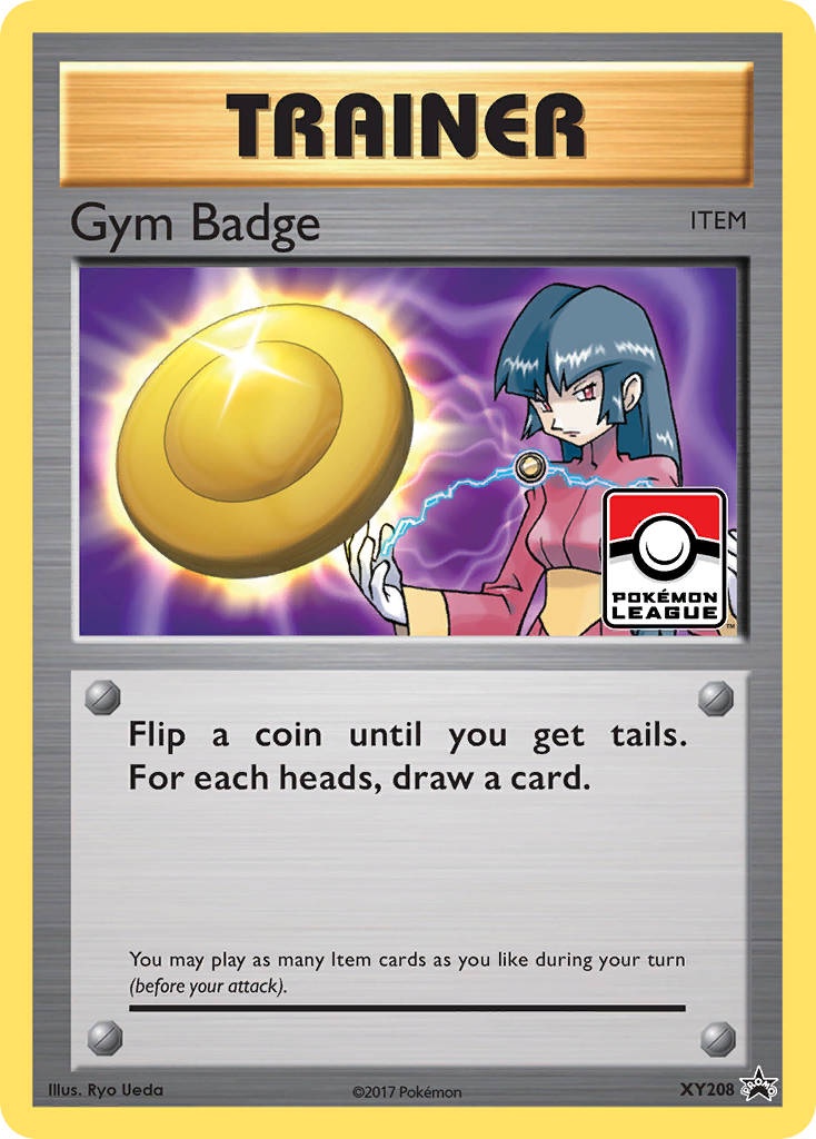 Gym Badge (XY208) (Sabrina) [XY: Black Star Promos] | Good Games Morley