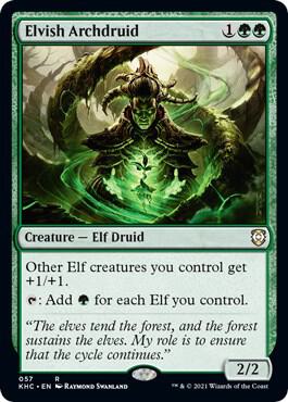 Elvish Archdruid 57/1 (Commander: Kaldheim)  | Good Games Morley