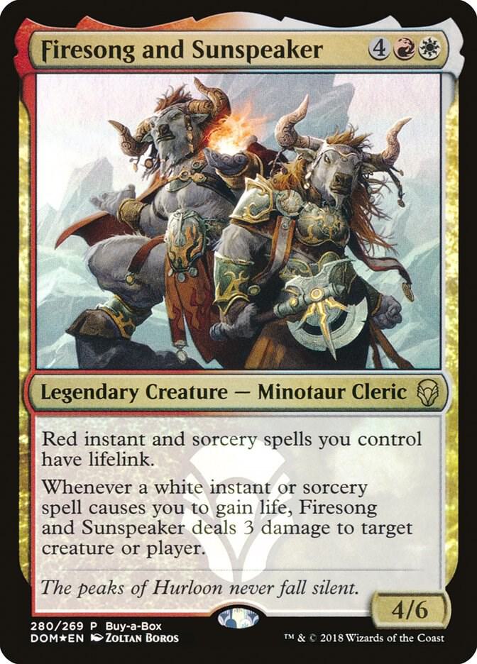 Firesong and Sunspeaker 280/269 (Buy-A-Box Promos)  - Foil | Good Games Morley