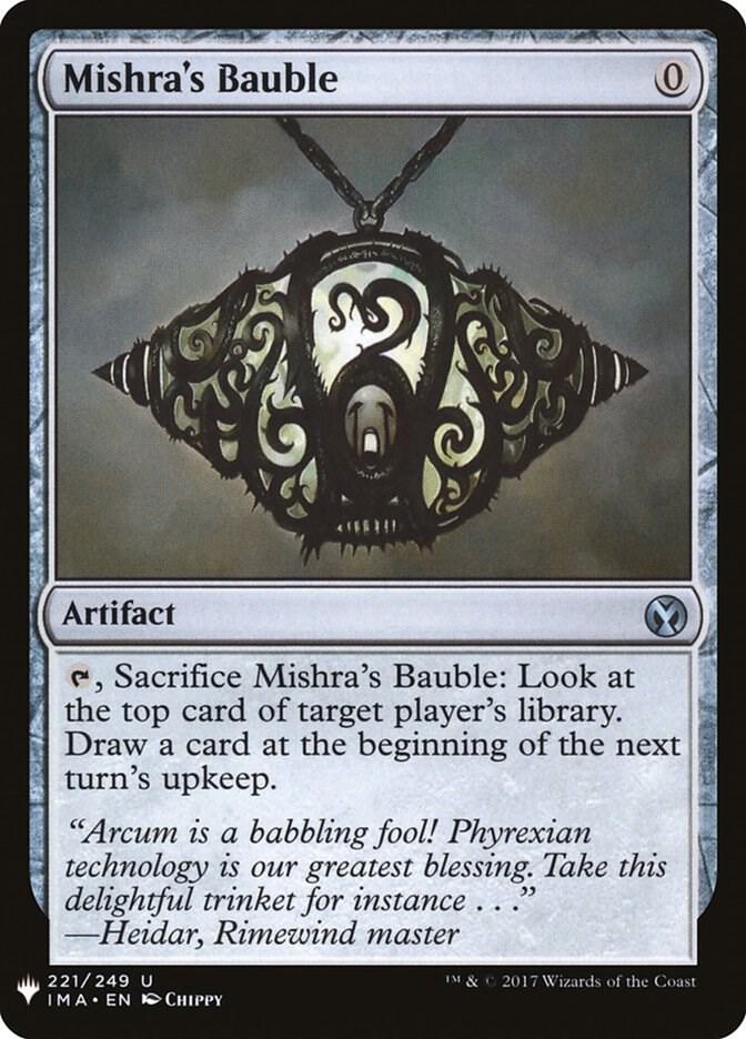 Mishras Bauble IMA-221/5075 (The List Reprints)  | Good Games Morley
