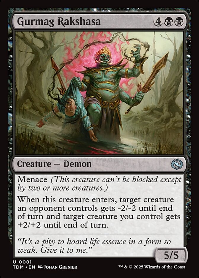 Gurmag Rakshasa 81 (Tarkir: Dragonstorm)  | Good Games Morley