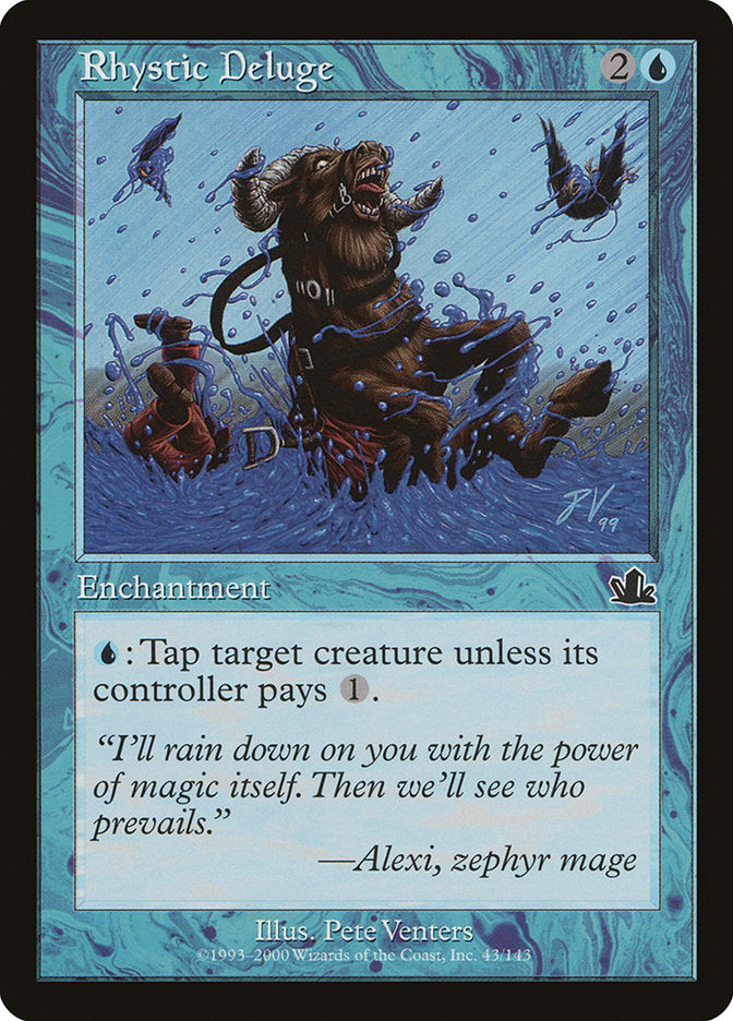 Rhystic Deluge 43/143 (Prophecy)  | Good Games Morley