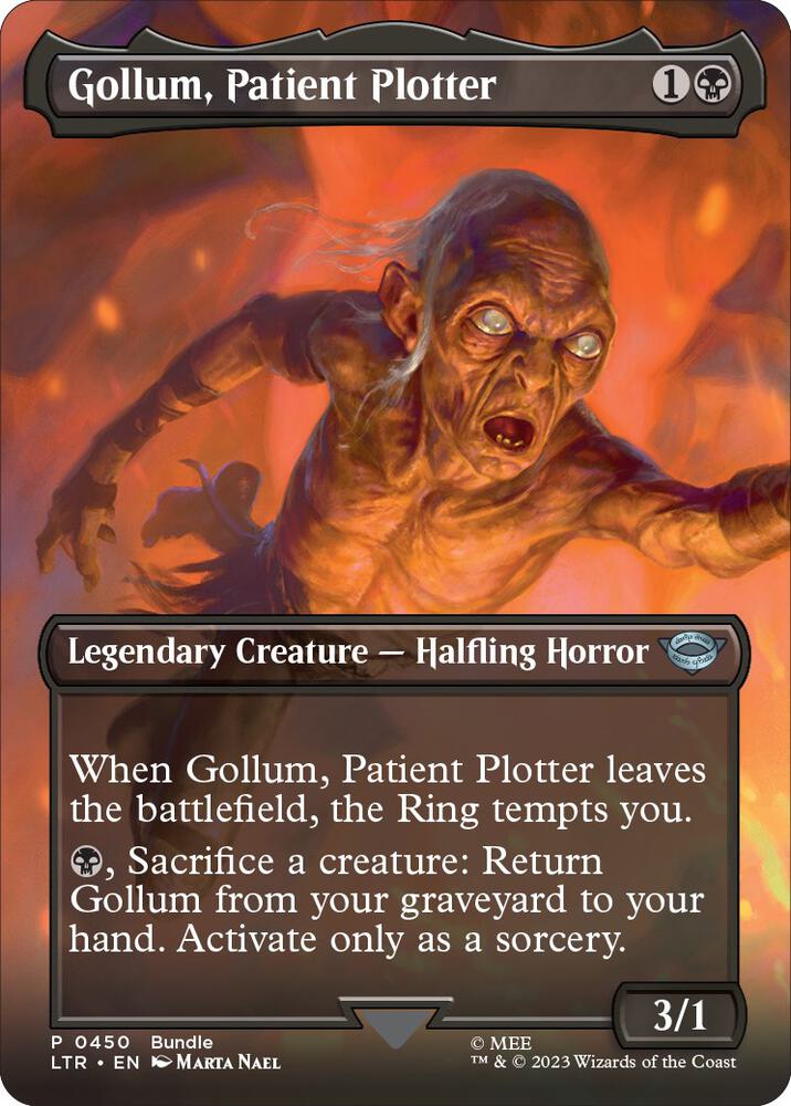 Gollum Patient Plotter Borderless LTR Bundle 450/281 (Unique and Miscellaneous Promos)  | Good Games Morley