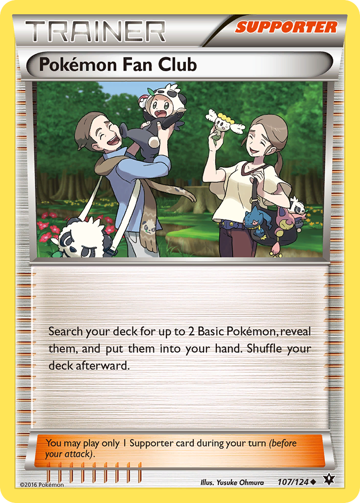 Pokemon Fan Club (107/124) [XY: Fates Collide] | Good Games Morley