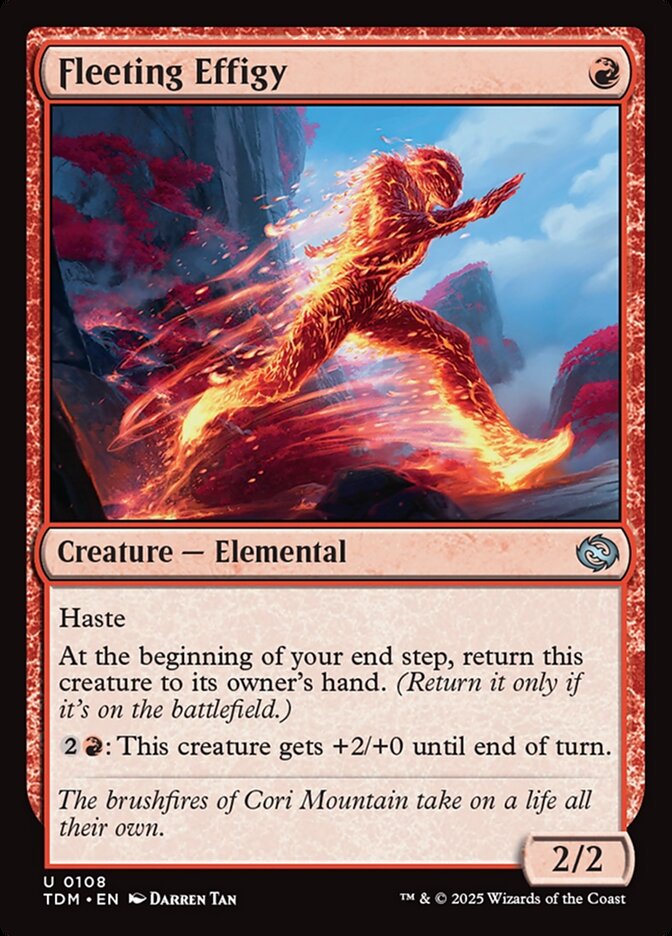 Fleeting Effigy 108/291 (Tarkir: Dragonstorm)  | Good Games Morley