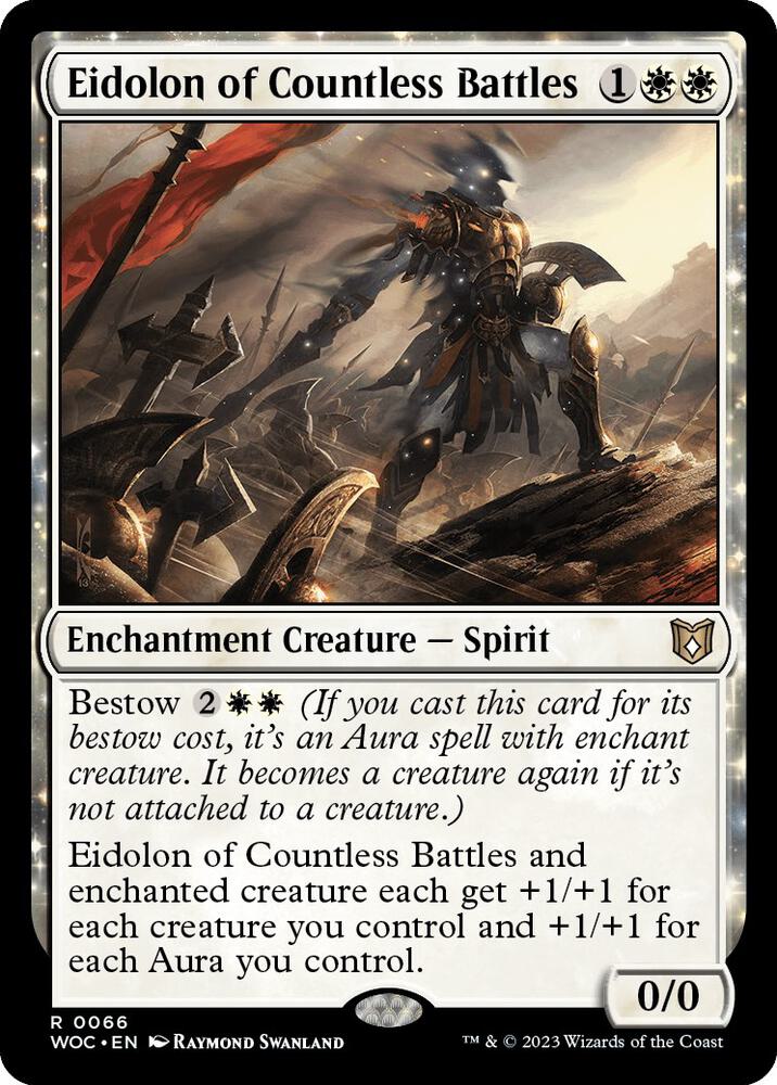 Eidolon of Countless Battles 66/173 (Commander: Wilds of Eldraine)  | Good Games Morley