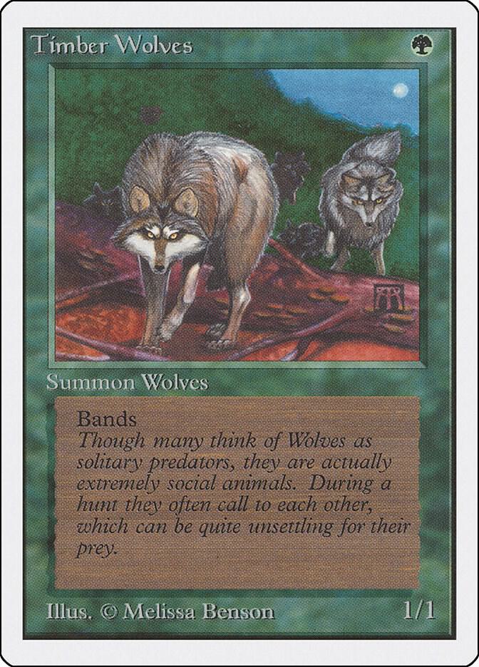 Timber Wolves 220/302 (Unlimited Edition)  | Good Games Morley