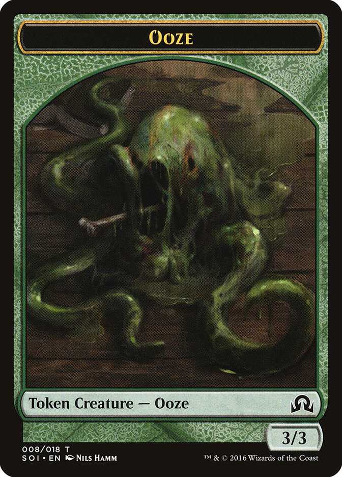Ooze Token [Shadows over Innistrad Tokens] | Good Games Morley