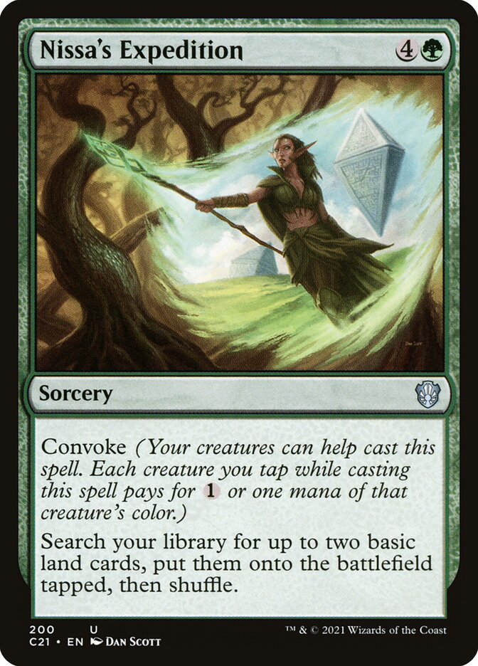Nissa's Expedition 200/81 (Commander 2021)  | Good Games Morley