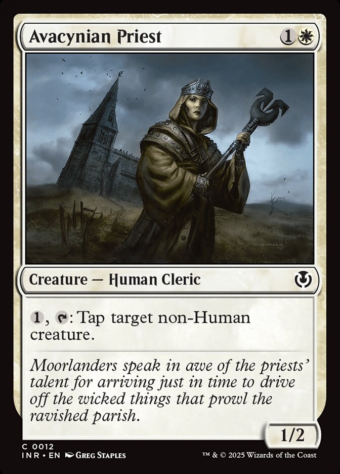 Avacynian Priest 12/287 (Innistrad Remastered)  | Good Games Morley