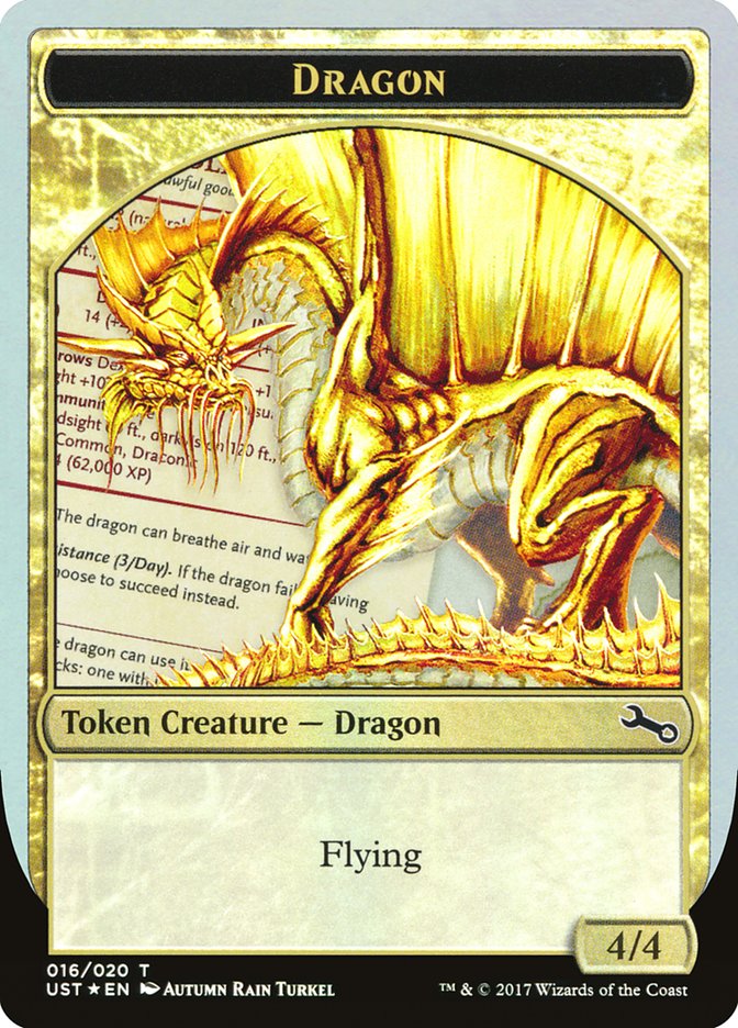 Dragon Token [Unstable Tokens] | Good Games Morley