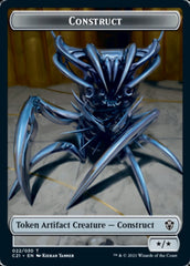 Construct (022) // Treasure Double-Sided Token [Commander 2021 Tokens] | Good Games Morley