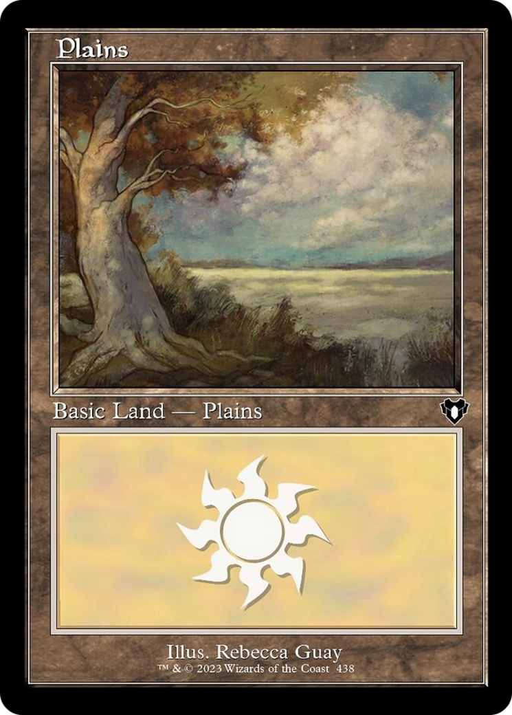 Plains (438) (Retro) [Commander Masters] | Good Games Morley