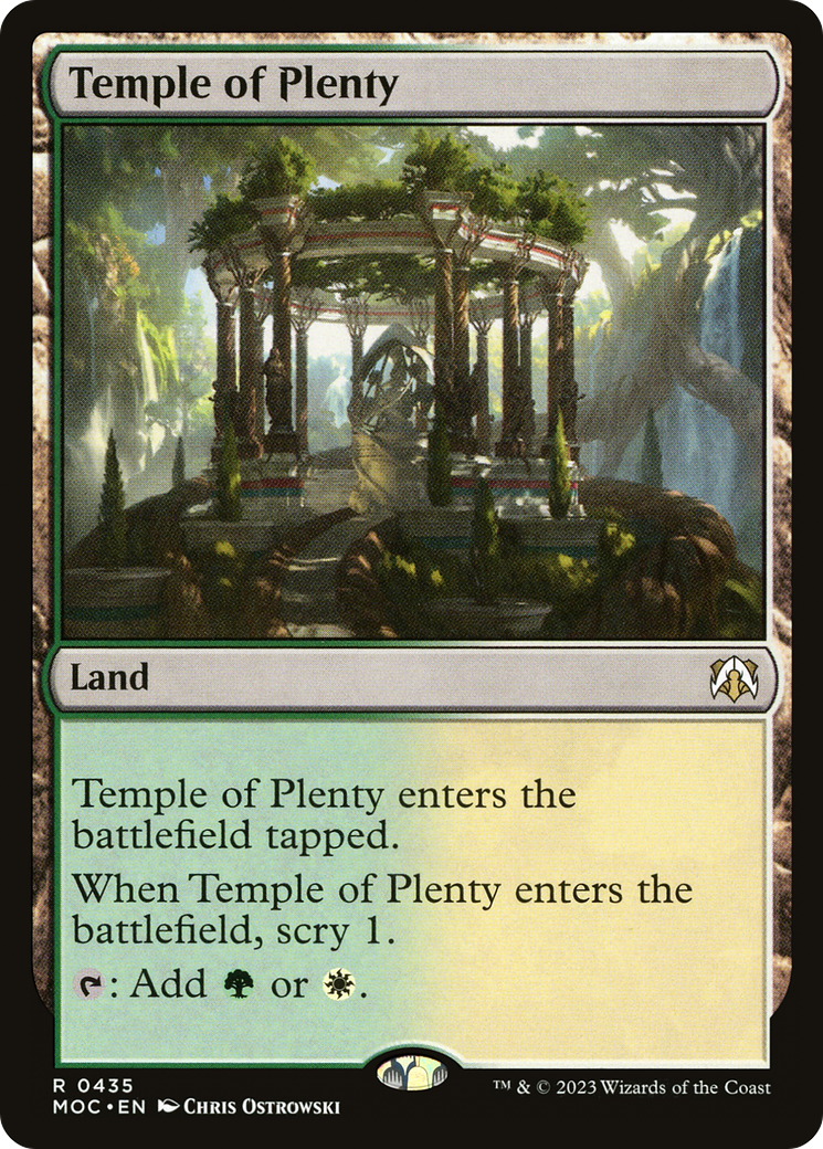 Temple of Plenty [March of the Machine Commander] | Good Games Morley