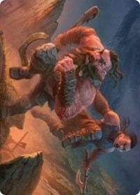 Dwarven Reinforcements Art Card [Kaldheim Art Series] | Good Games Morley