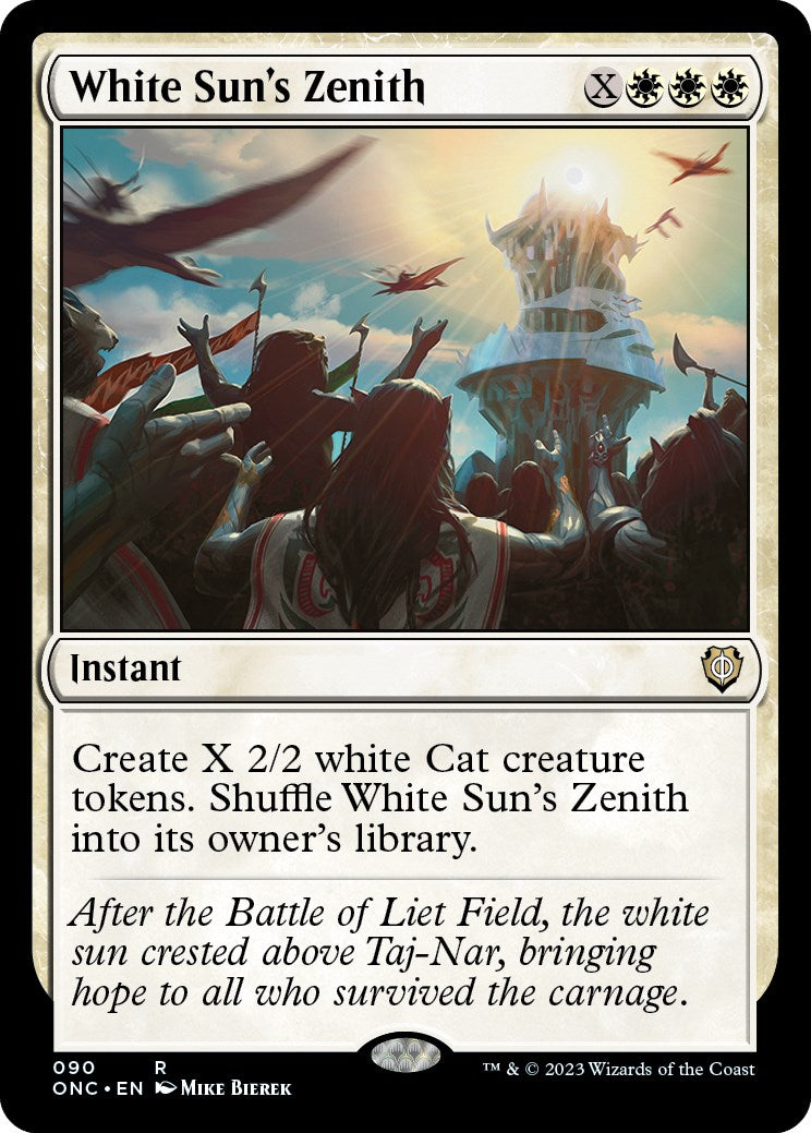 White Sun's Zenith [Phyrexia: All Will Be One Commander] | Good Games Morley
