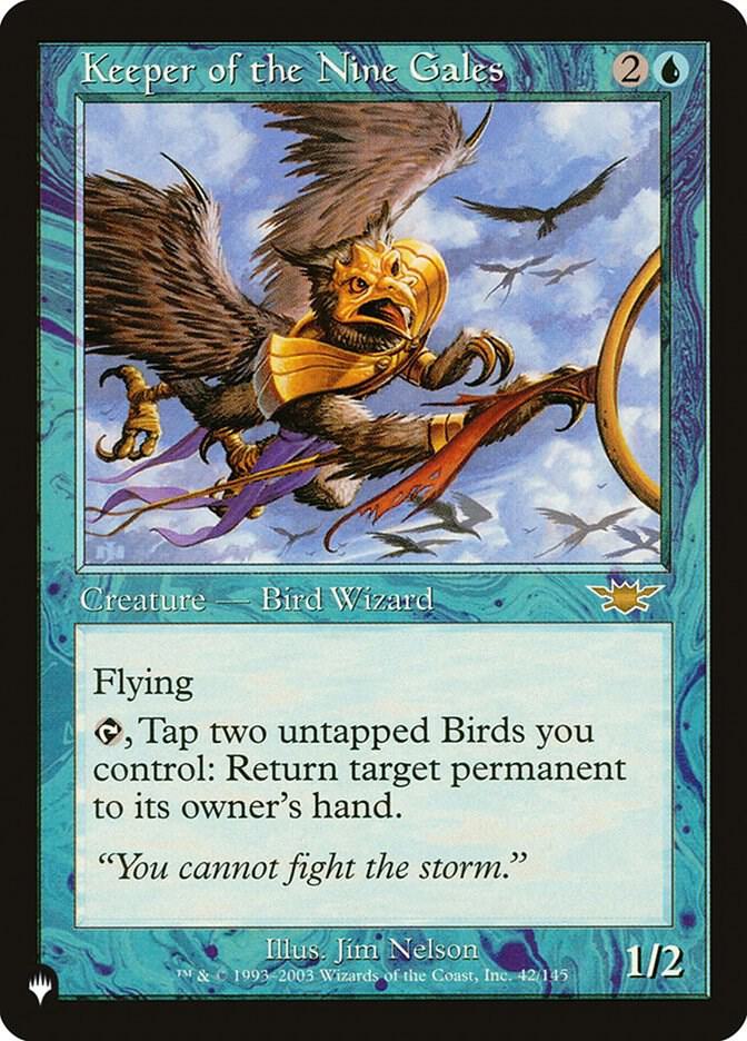 Keeper of the Nine Gales LGN-42/5075 (The List Reprints)  | Good Games Morley