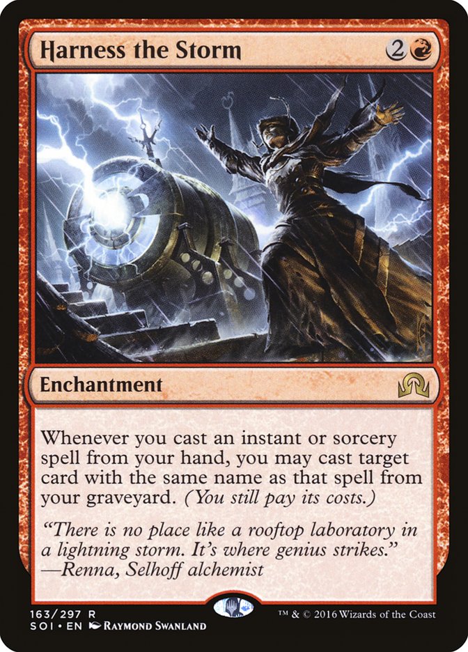 Harness the Storm 163/297 (Shadows over Innistrad)  - Foil | Good Games Morley