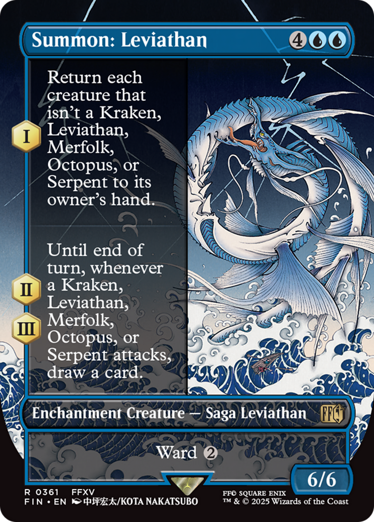 Summon: Leviathan (Borderless) [FINAL FANTASY] | Good Games Morley