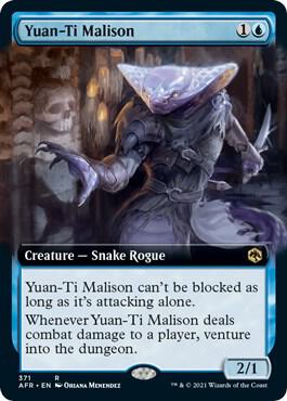 Yuan Ti Malison Extended Art 371 (Adventures in the Forgotten Realms)  | Good Games Morley