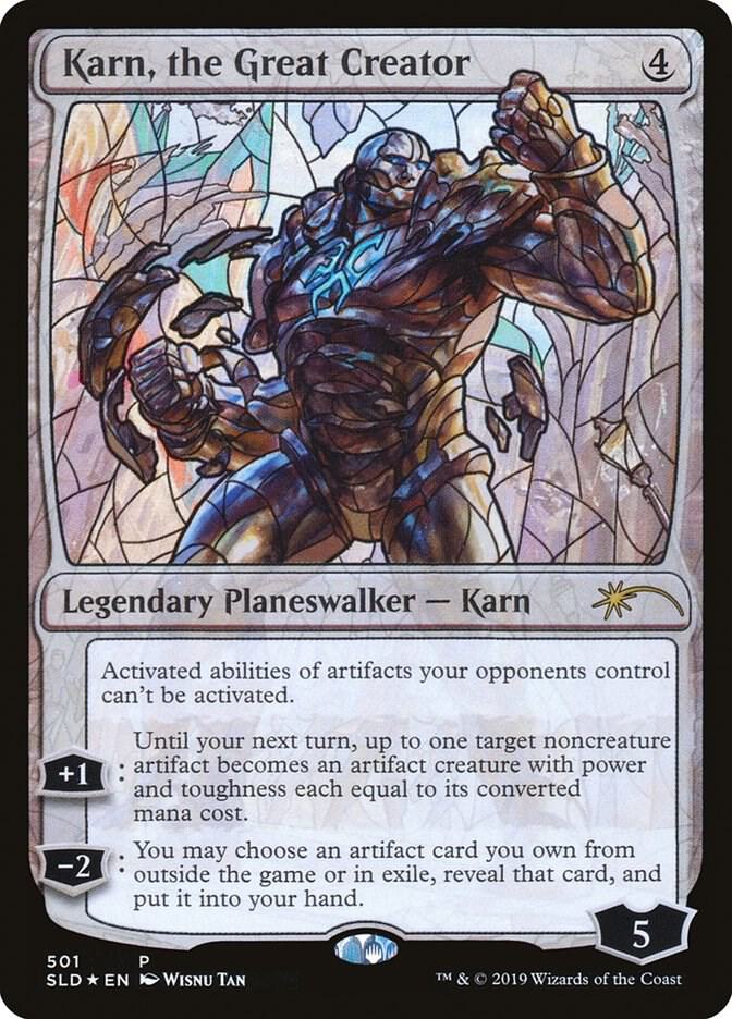 Karn, the Great Creator 501 (Secret Lair Drop Series)  - Foil | Good Games Morley