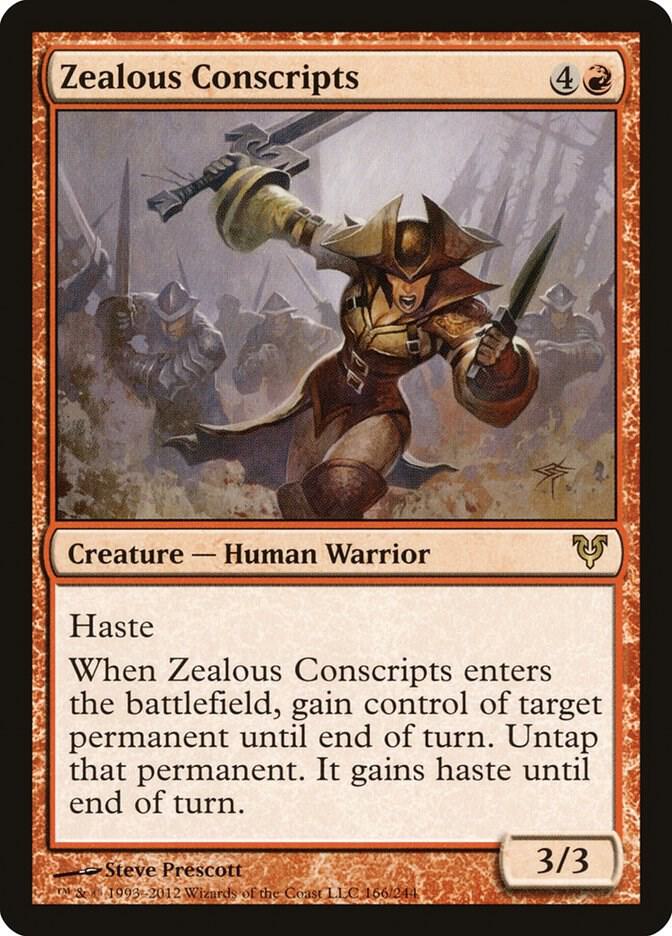 Zealous Conscripts 166/244 (Avacyn Restored)  | Good Games Morley