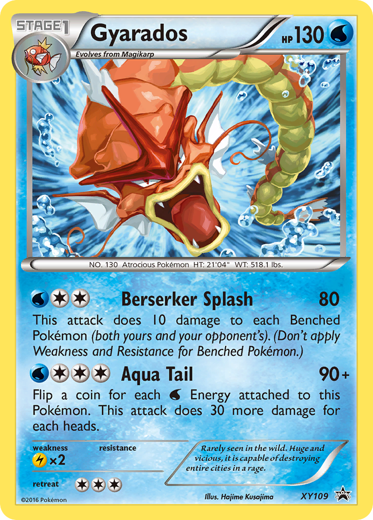 Gyarados (XY109) [XY: Black Star Promos] | Good Games Morley