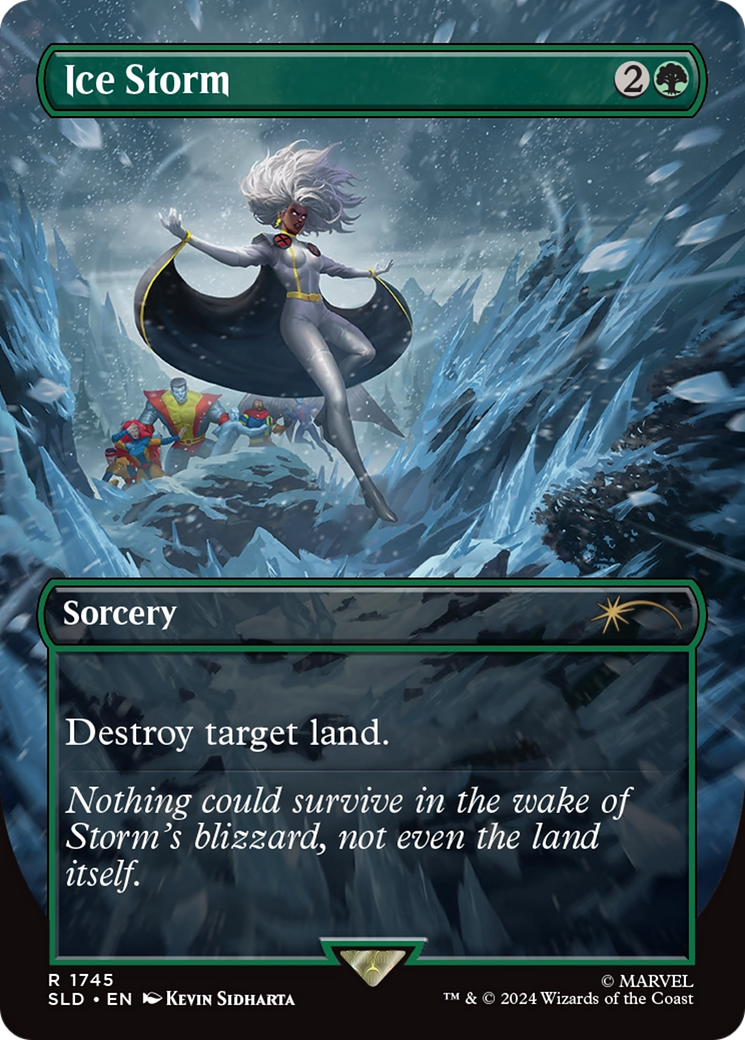 Ice Storm (Rainbow Foil) [Secret Lair Drop Series] | Good Games Morley