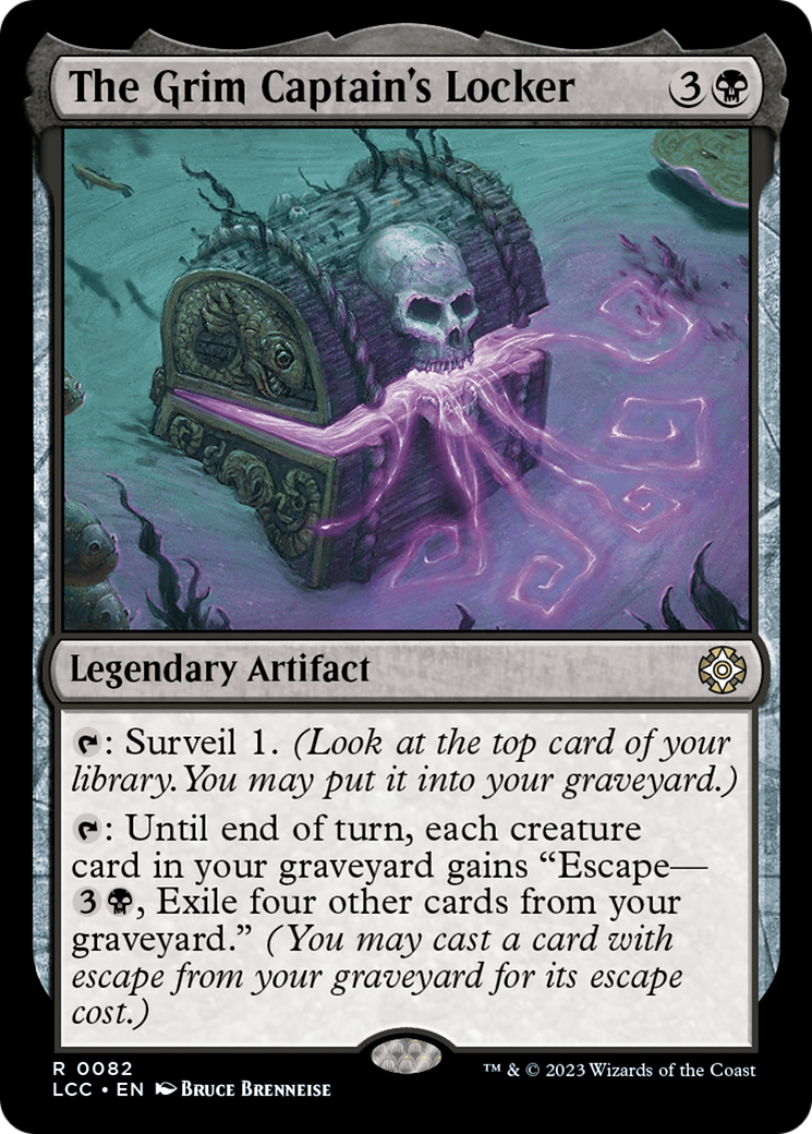 The Grim Captain's Locker [The Lost Caverns of Ixalan Commander] | Good Games Morley