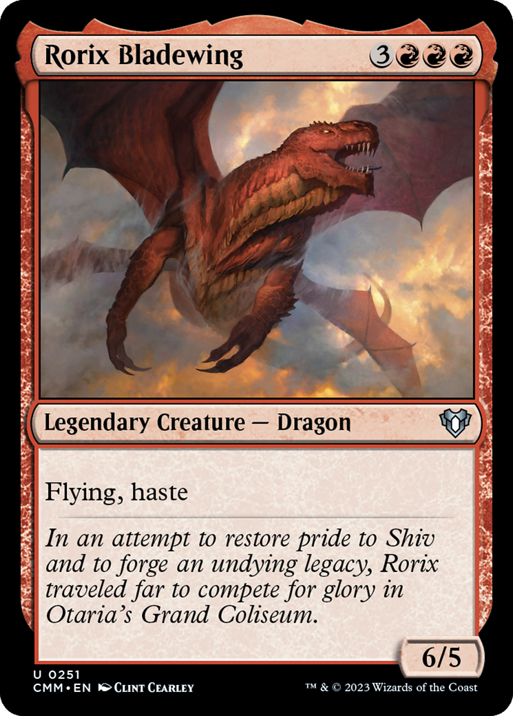 Rorix Bladewing [Commander Masters] | Good Games Morley