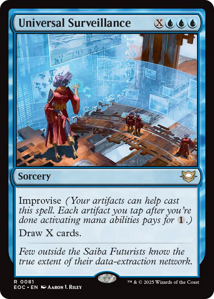 Universal Surveillance [Edge of Eternities Commander] | Good Games Morley