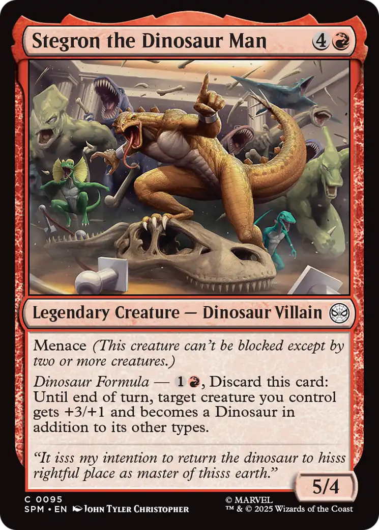 Stegron the Dinosaur Man [Marvel's Spider-Man] | Good Games Morley