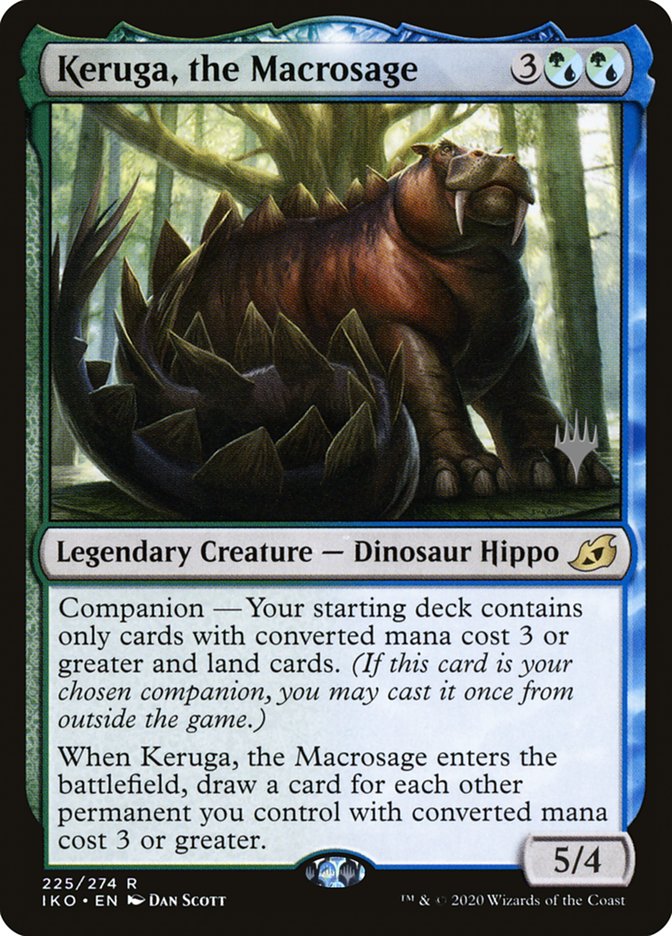 Keruga, the Macrosage (Promo Pack) [Ikoria: Lair of Behemoths Promos] | Good Games Morley