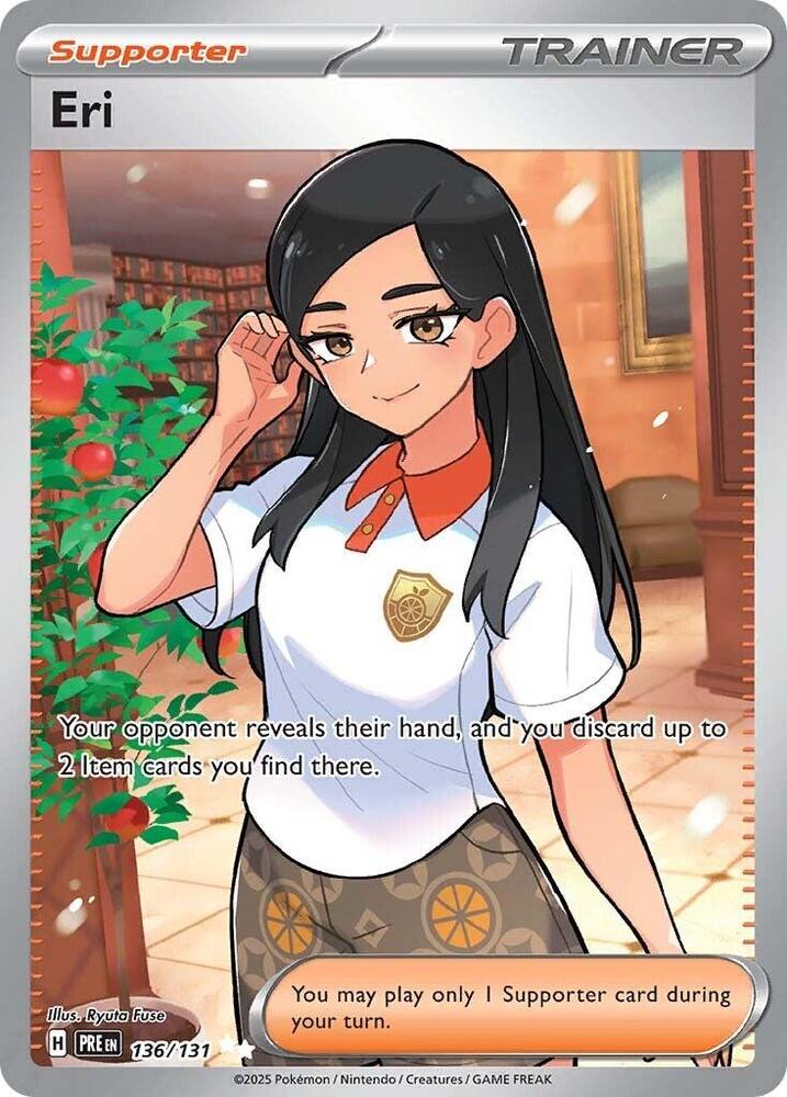 Eri 136/131 (SV: Prismatic Evolutions)  - Holofoil | Good Games Morley