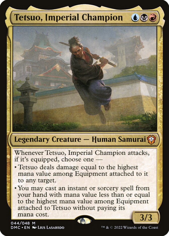 Tetsuo, Imperial Champion 44 (Commander: Dominaria United)  - Foil | Good Games Morley