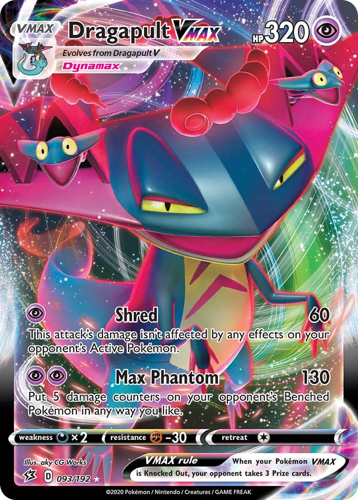 Dragapult VMAX (093/192) [Sword & Shield: Rebel Clash] | Good Games Morley
