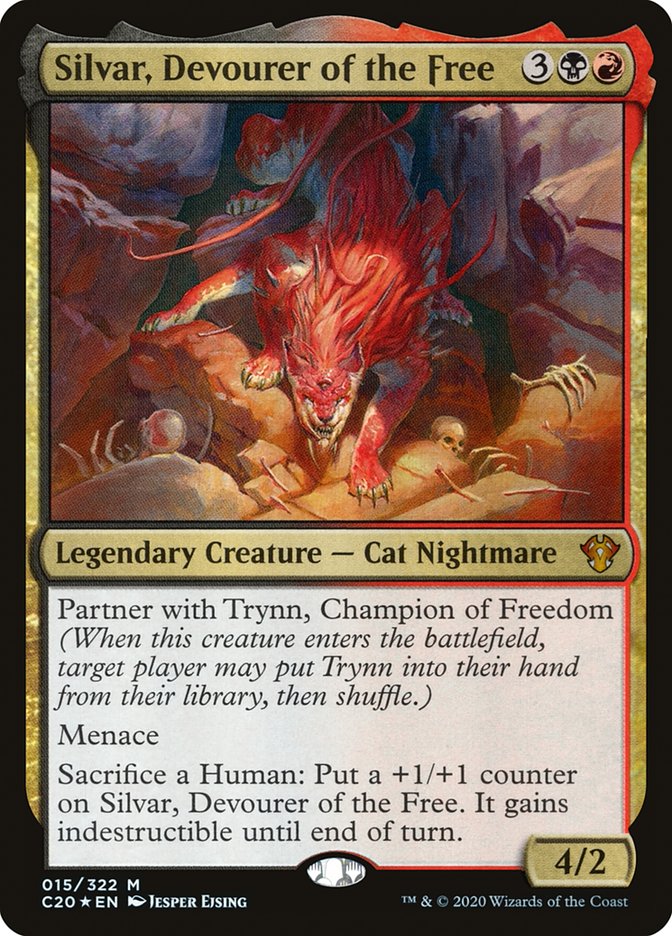 Silvar, Devourer of the Free 15/322 (Commander 2020)  | Good Games Morley