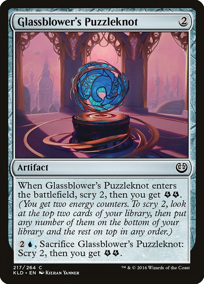 Glassblower's Puzzleknot [Kaladesh] | Good Games Morley