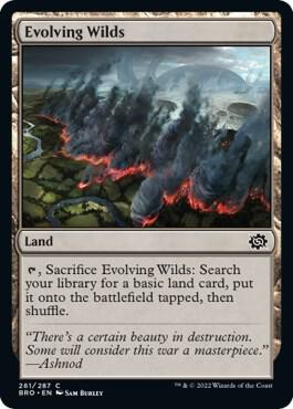 Evolving Wilds 261/287 (The Brothers' War)  - Foil | Good Games Morley