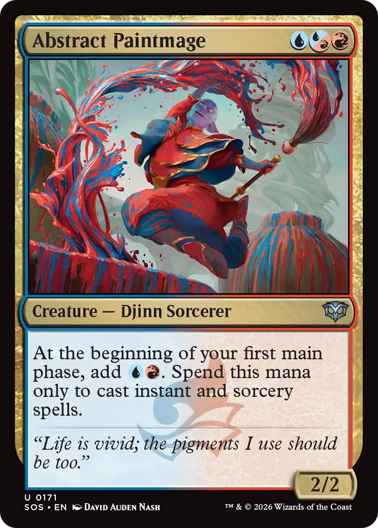 Abstract Paintmage [Secrets of Strixhaven] | Good Games Morley