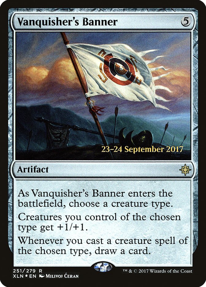 Vanquisher's Banner [Ixalan Prerelease Promos] | Good Games Morley