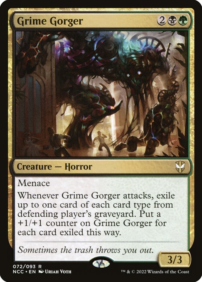 Grime Gorger 72 (Commander: Streets of New Capenna)  | Good Games Morley