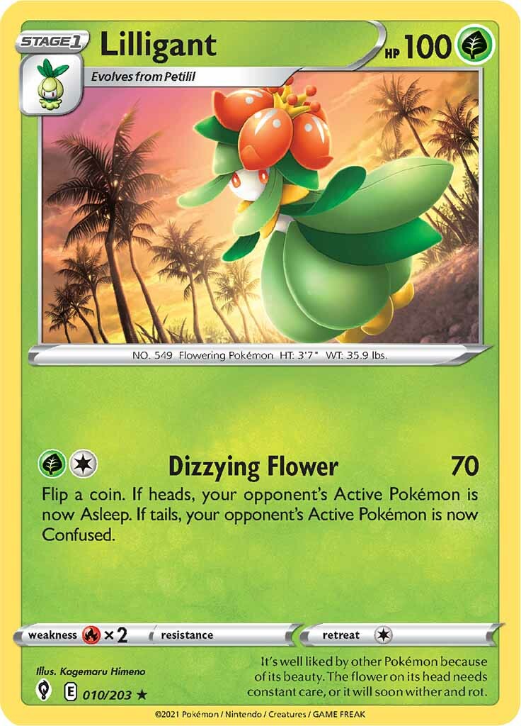 Lilligant (010/203) [Sword & Shield: Evolving Skies] | Good Games Morley