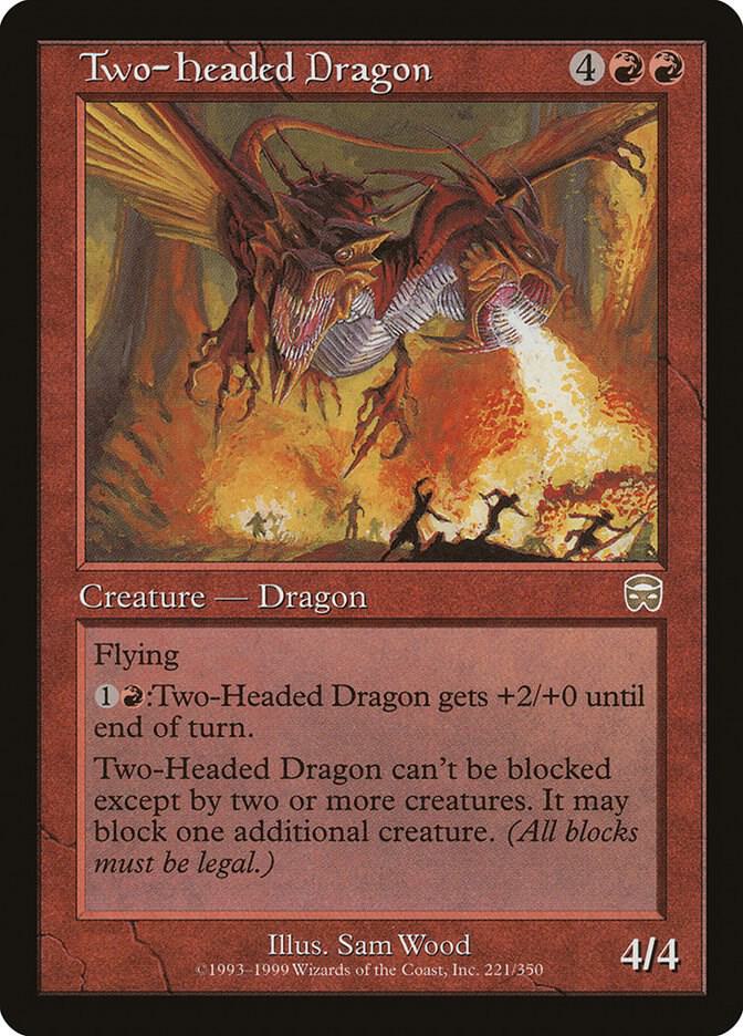 Two-Headed Dragon 221 (Mercadian Masques)  | Good Games Morley