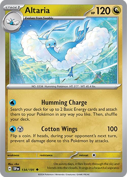 Altaria 134/191 (SV08: Surging Sparks)  | Good Games Morley