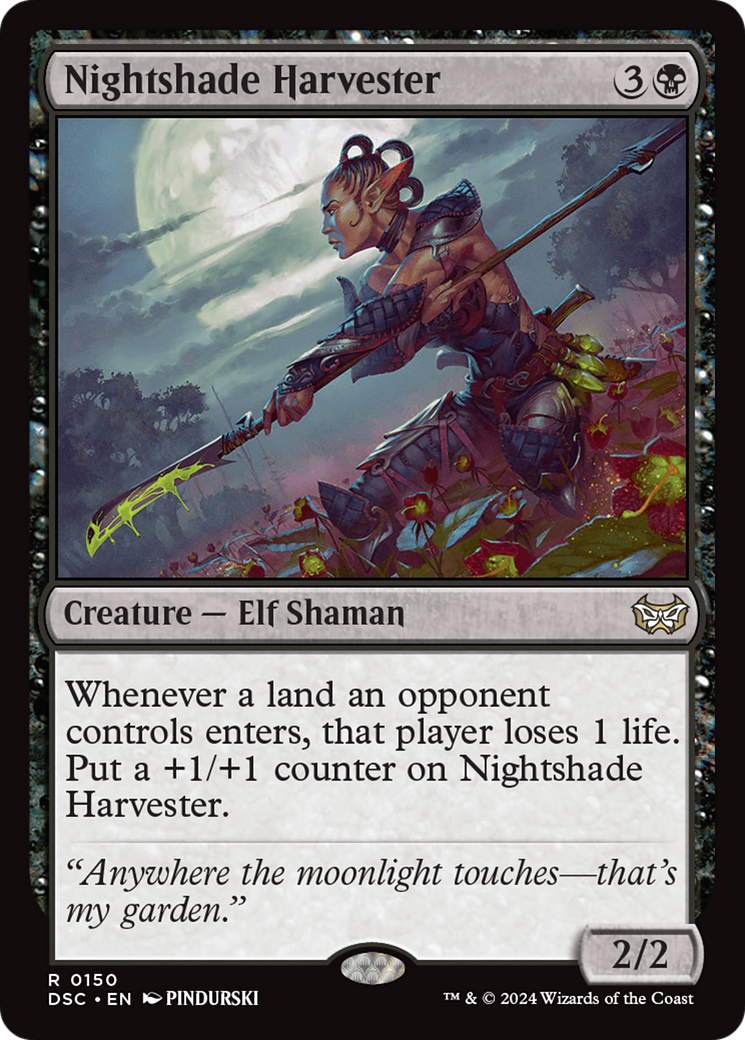 Nightshade Harvester [Duskmourn: House of Horror Commander] | Good Games Morley